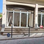 montaggio infissi - una delle prime fasi